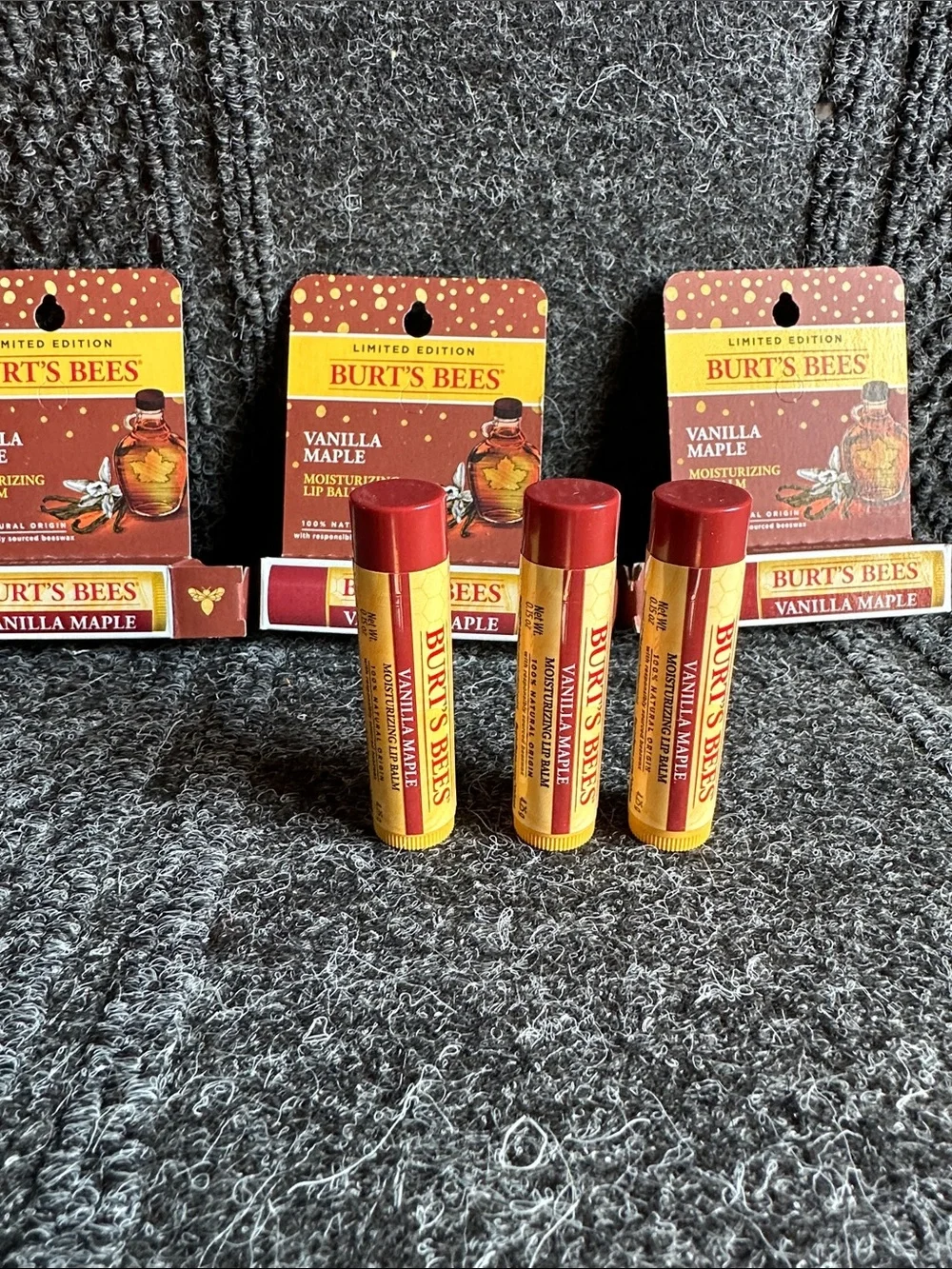 Burt’s Bees Vanilla Maple Moisturizing Lip Balm